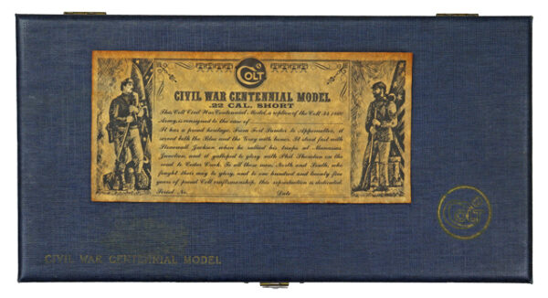 Colt Civil War Centennial calibre .22Short Référence : CT10 – Image 7