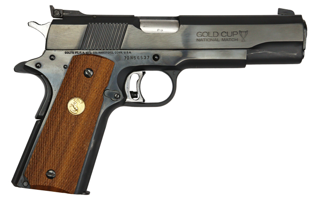 Renseignements sur répliques pistolets et revolvers , plombs et bbs  Colt-1911-MKIV-serie-70-Gold-Cup-45ACP-70N56537-CT36-a01a